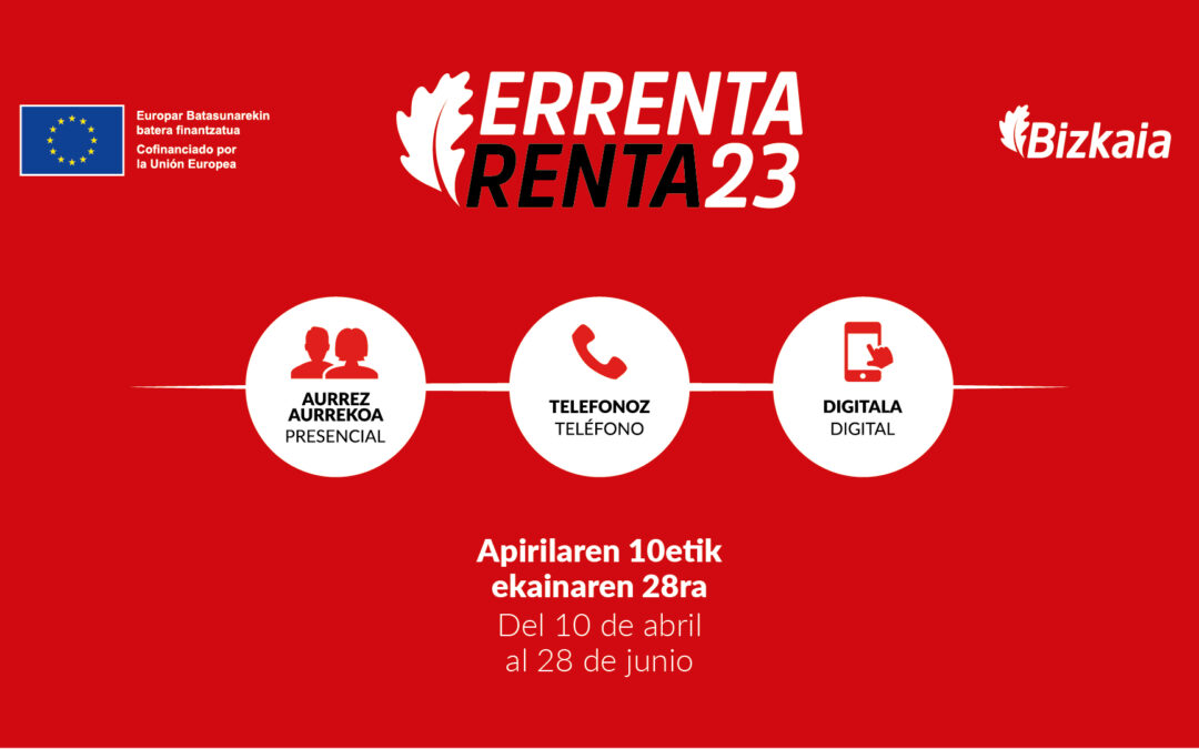 Renta 2023 – Desde el 10 de abril al 28 de junio