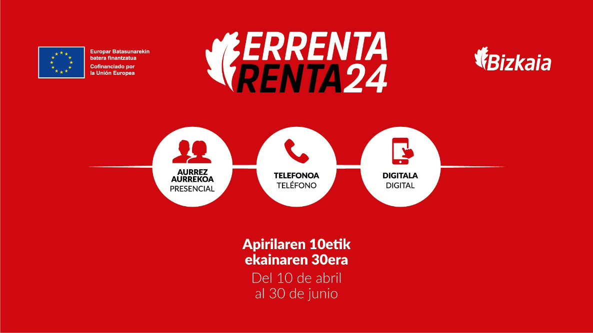 Renta 2024 – Desde el 10 de abril al 30 de junio
