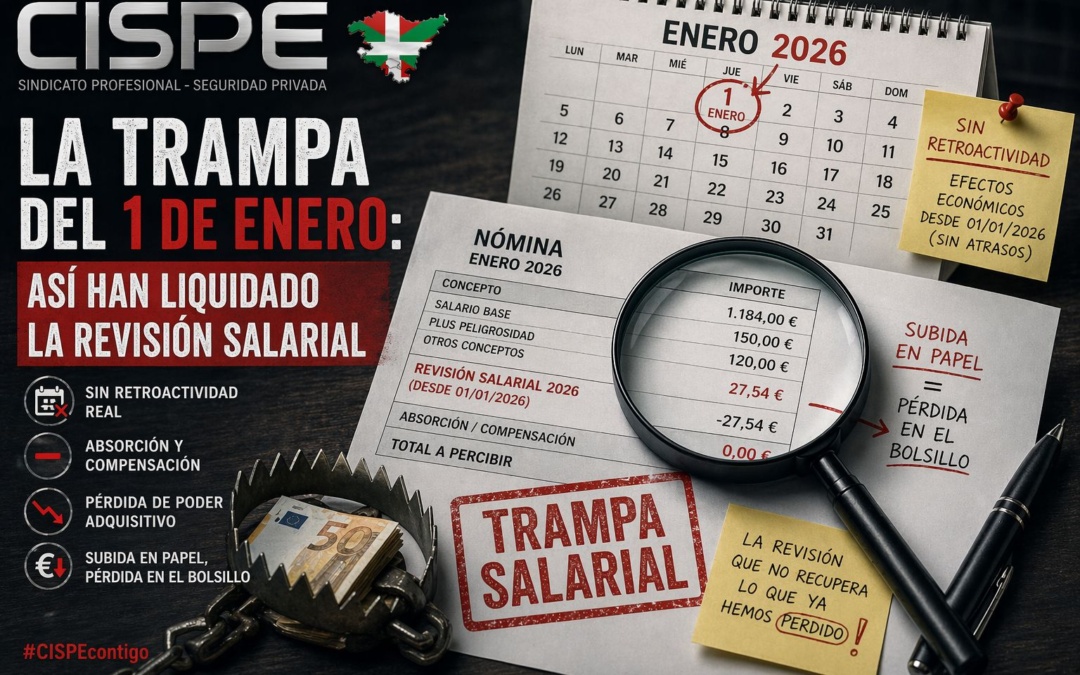 La trampa del 1 de enero: Liquidada la Revisión Salarial