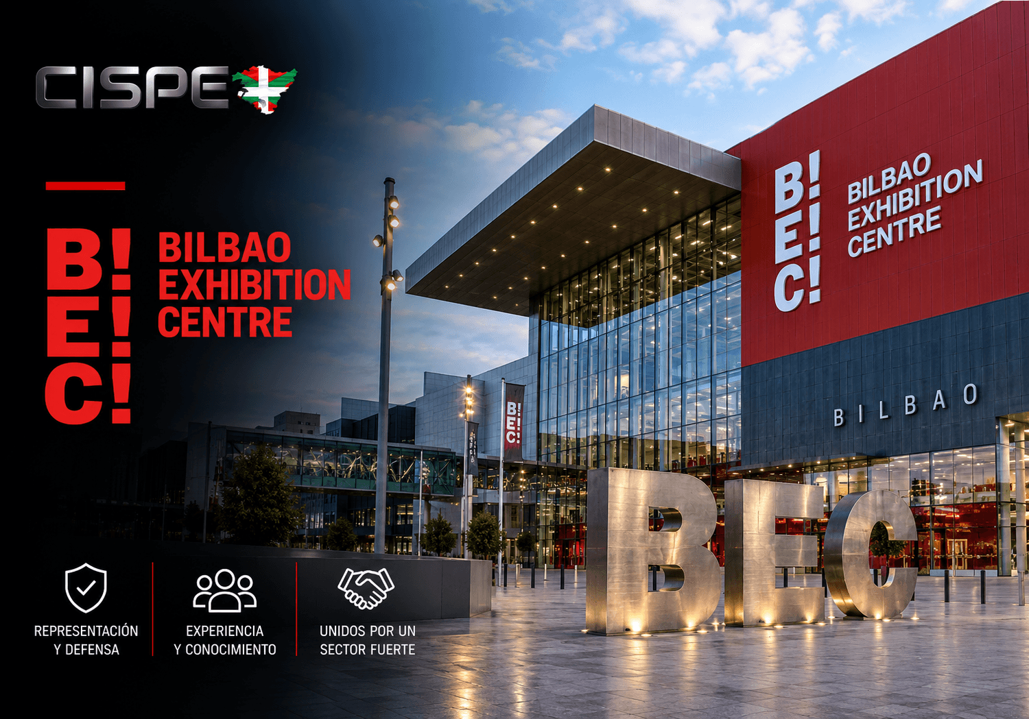 Bilbao Exhibition Centre BEC – CISPE Seguridad Privada